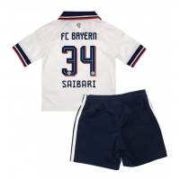 Camiseta Bayern Munich Ismael Saibari #34 Segunda Equipación Replica 2026-27 para niños mangas cortas (+ Pantalones cortos)